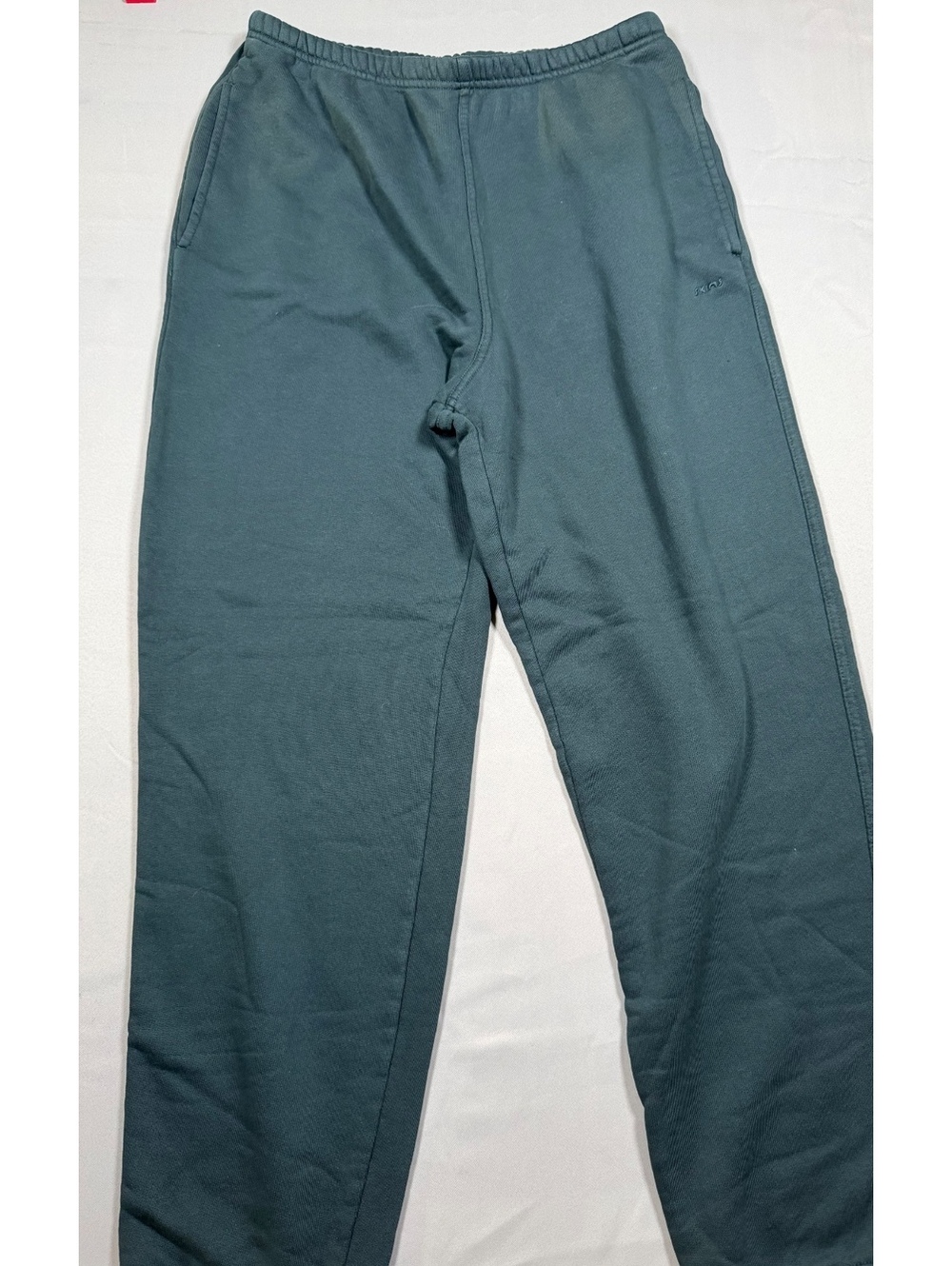 NWT SKIMS Vintage Fleece Jogger Cypress Green Women’s Medium M 100% Cotton